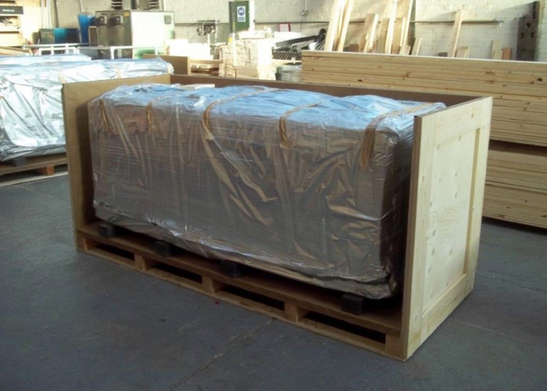 ABB rack component packing case construction