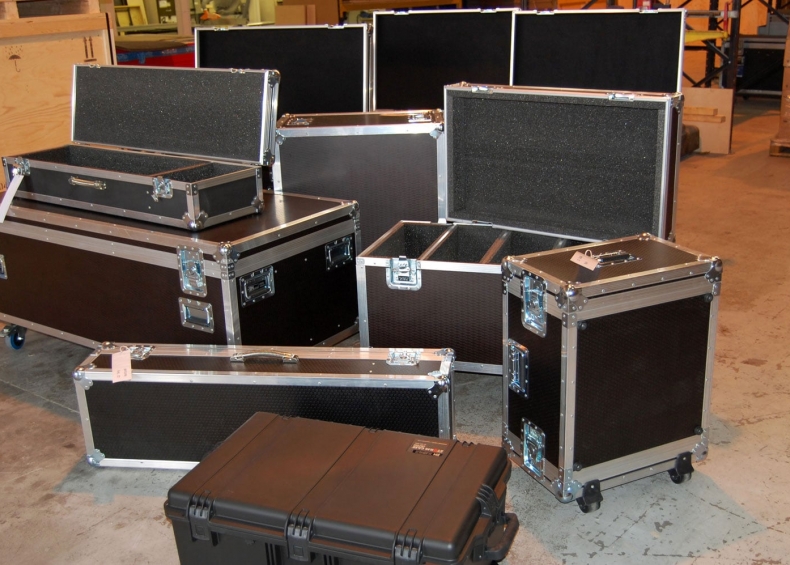 Various U2 Flight Cases